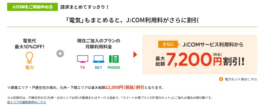 J:COM電力　JCOM